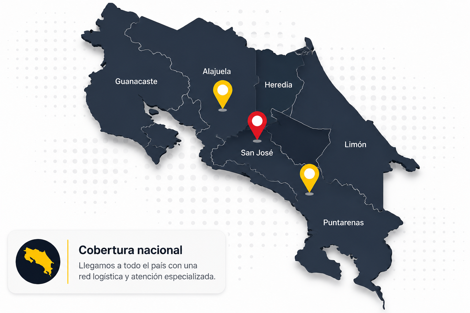 Cobertura nacional ARH