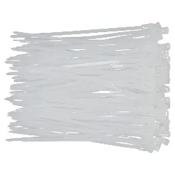 Gaza Plastica 150 X3.6MM Blanca (YT-70660)