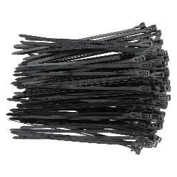 Gaza Plastica 8" 200 X4.8MM Negra (YT-70671)
