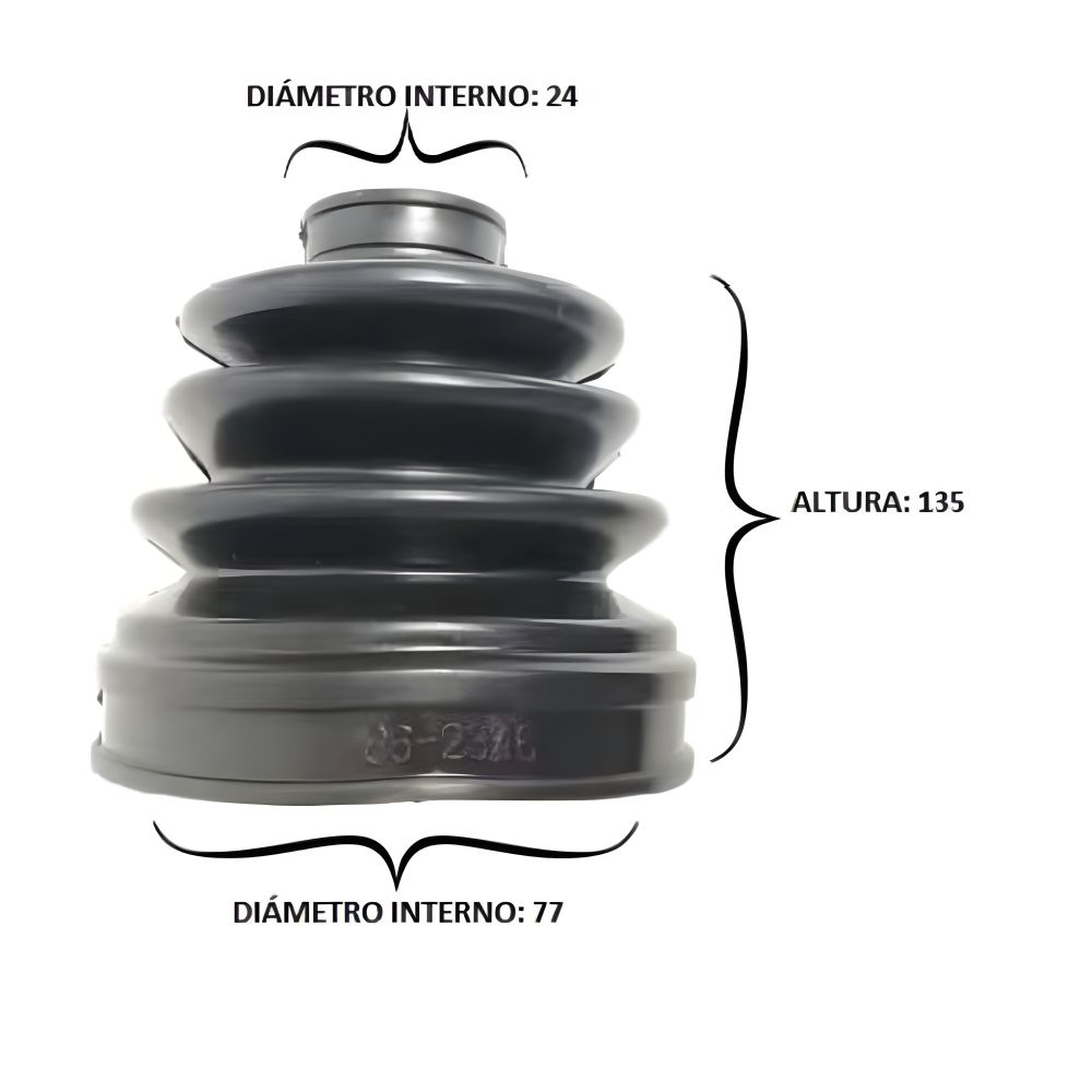 [BT-105] Bota Eje 24X77X135 (BT-105)