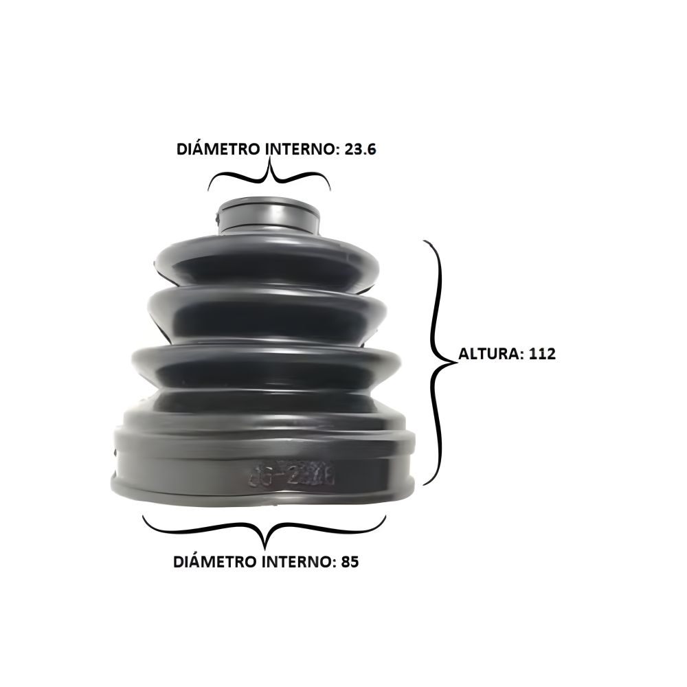 [BT-77] Bota Eje 23.6X85X112 (BT-77)