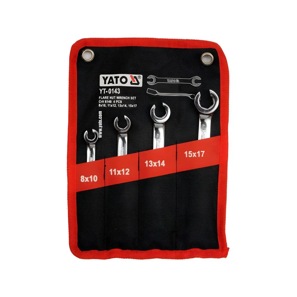[YT-0143] Juego de Llaves Doble 8X10MM 11X12MM 13X14MM 15X17MM (YT-0143)