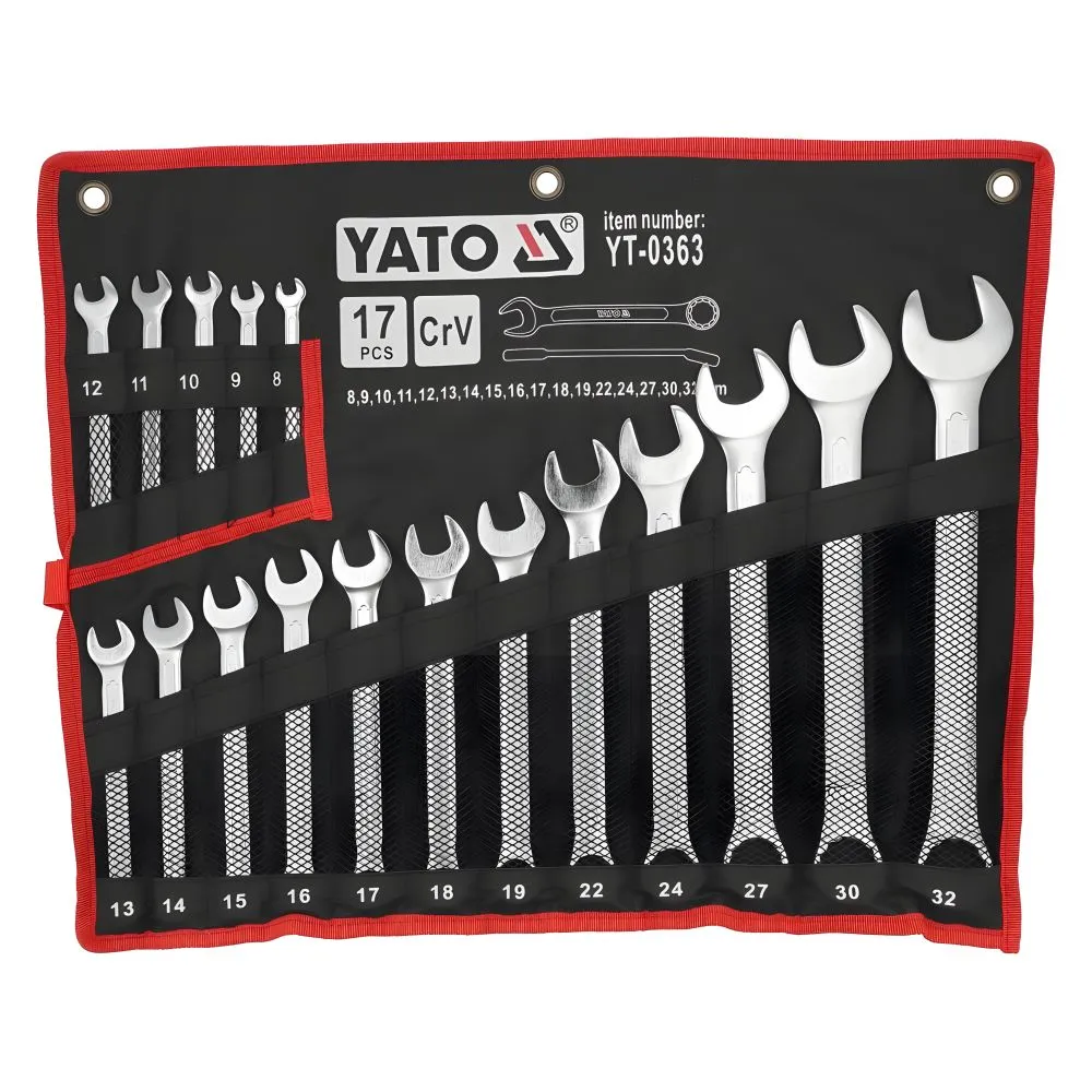 [YT-0363] Juego de Llave Corofija 17PCS (YT-0363)