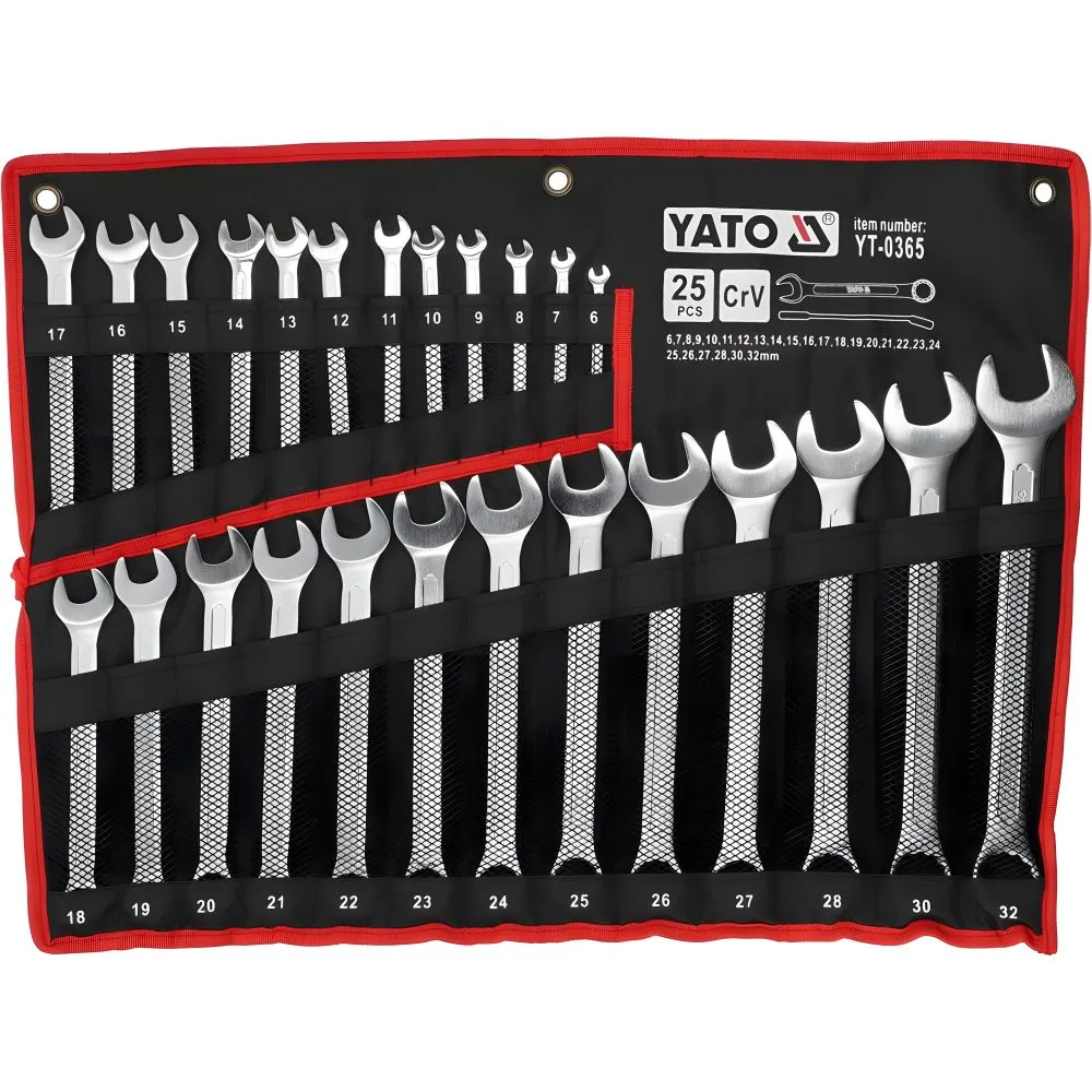 [YT-0365] Juego Llaves Corofija 25PCS 6-32MM (YT-0365)