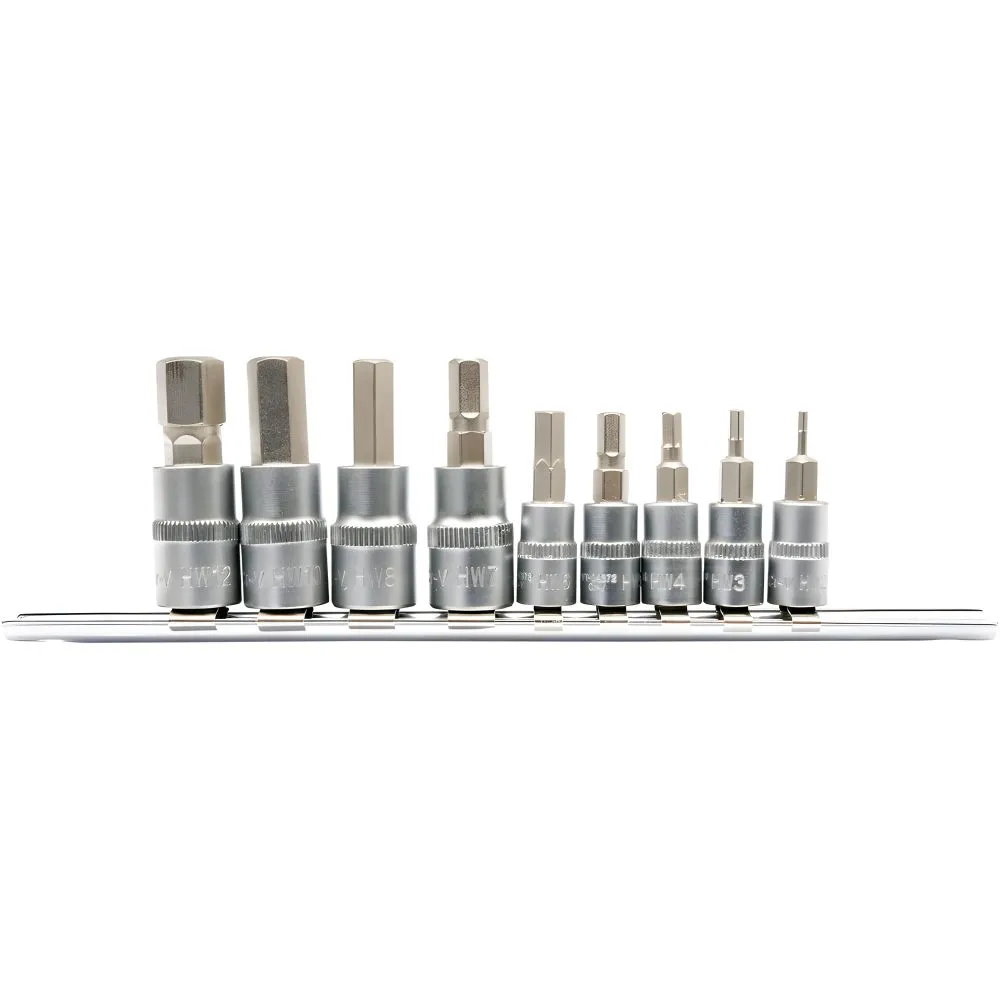 [YT-04401] Juego de Cubos Allen Hexagonal 2-12MM 9PZ (YT-04401)