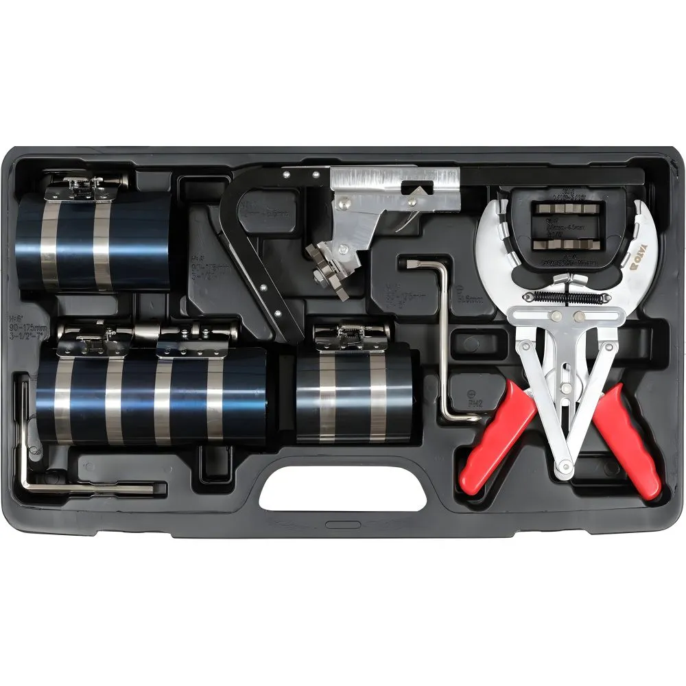 [YT-06373] Juego de Pinza y Cincha de Anillar 50-100MM 10PZ (YT-06373)