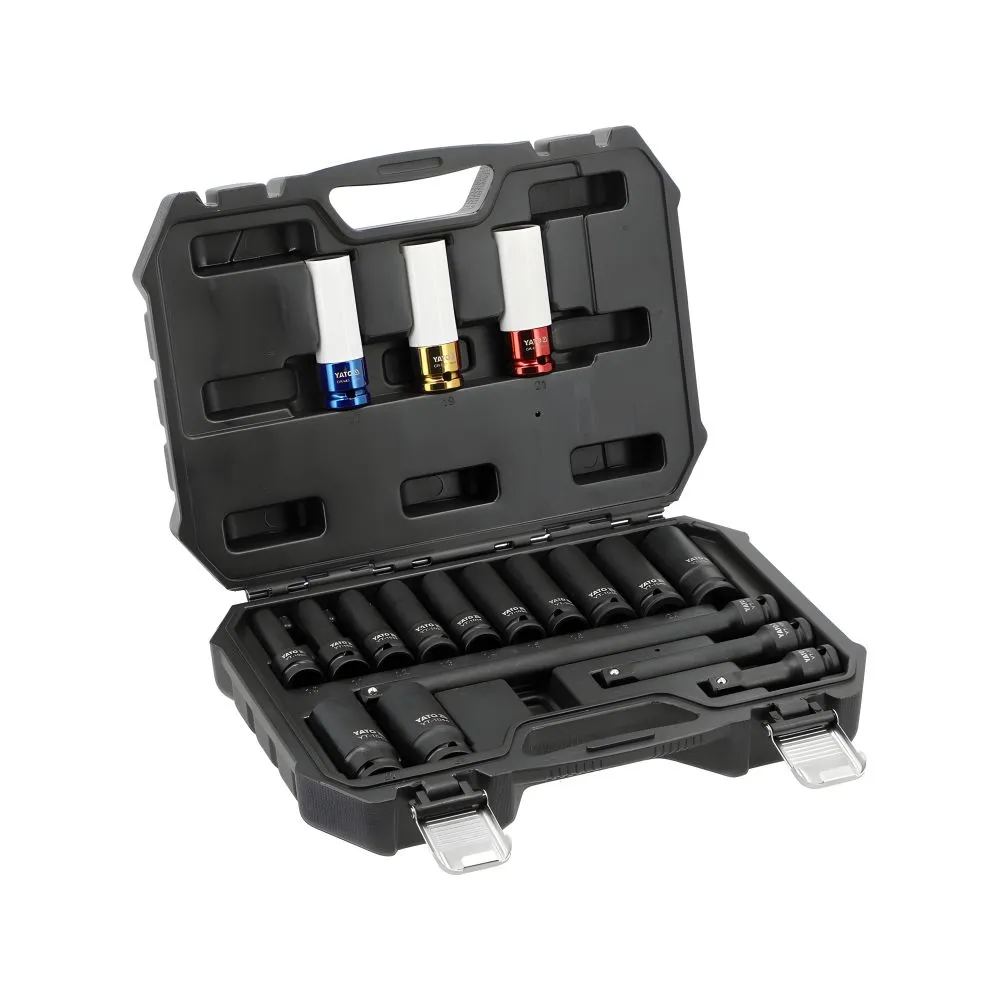 [YT-10566] Juego de Cubos Impacto 1/2 10-24MM 18PCS (YT-10566)