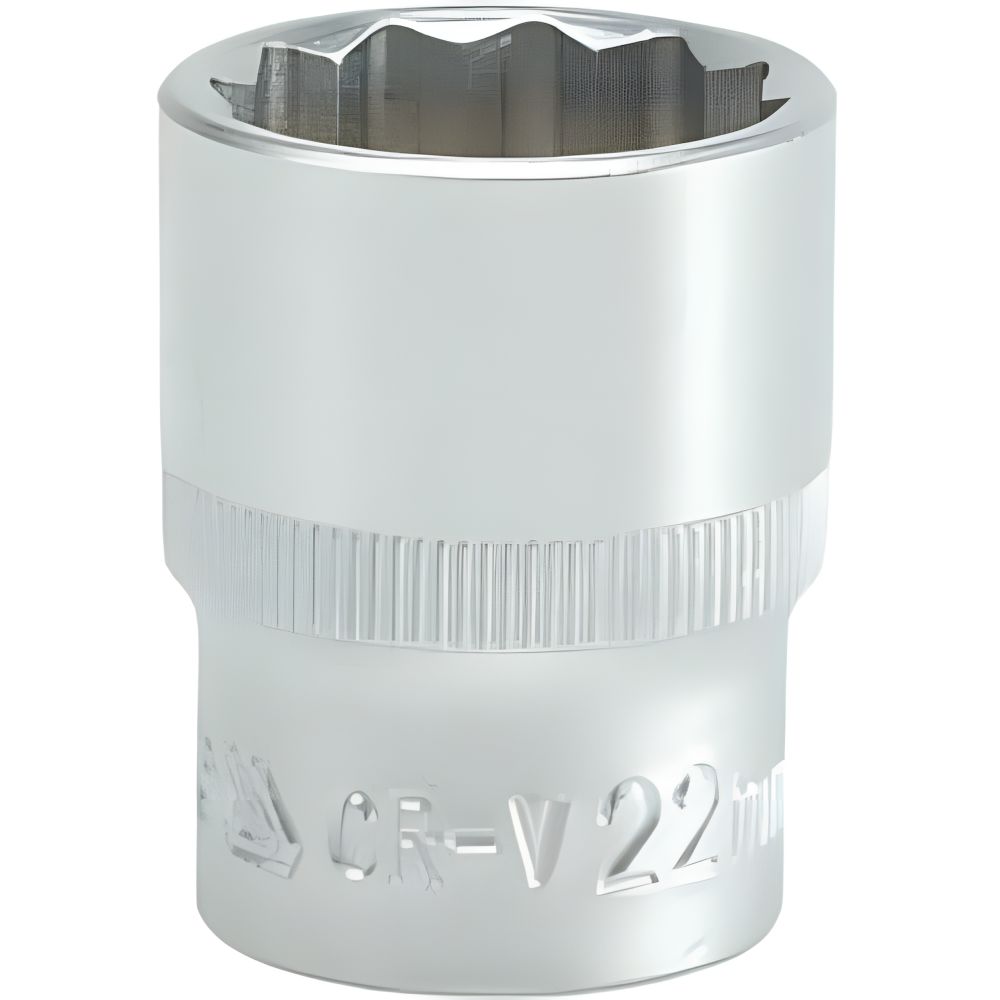 [YT-1284] Cubo Bihexagonal Corto 22MM 1/2 12PT (YT-1284)
