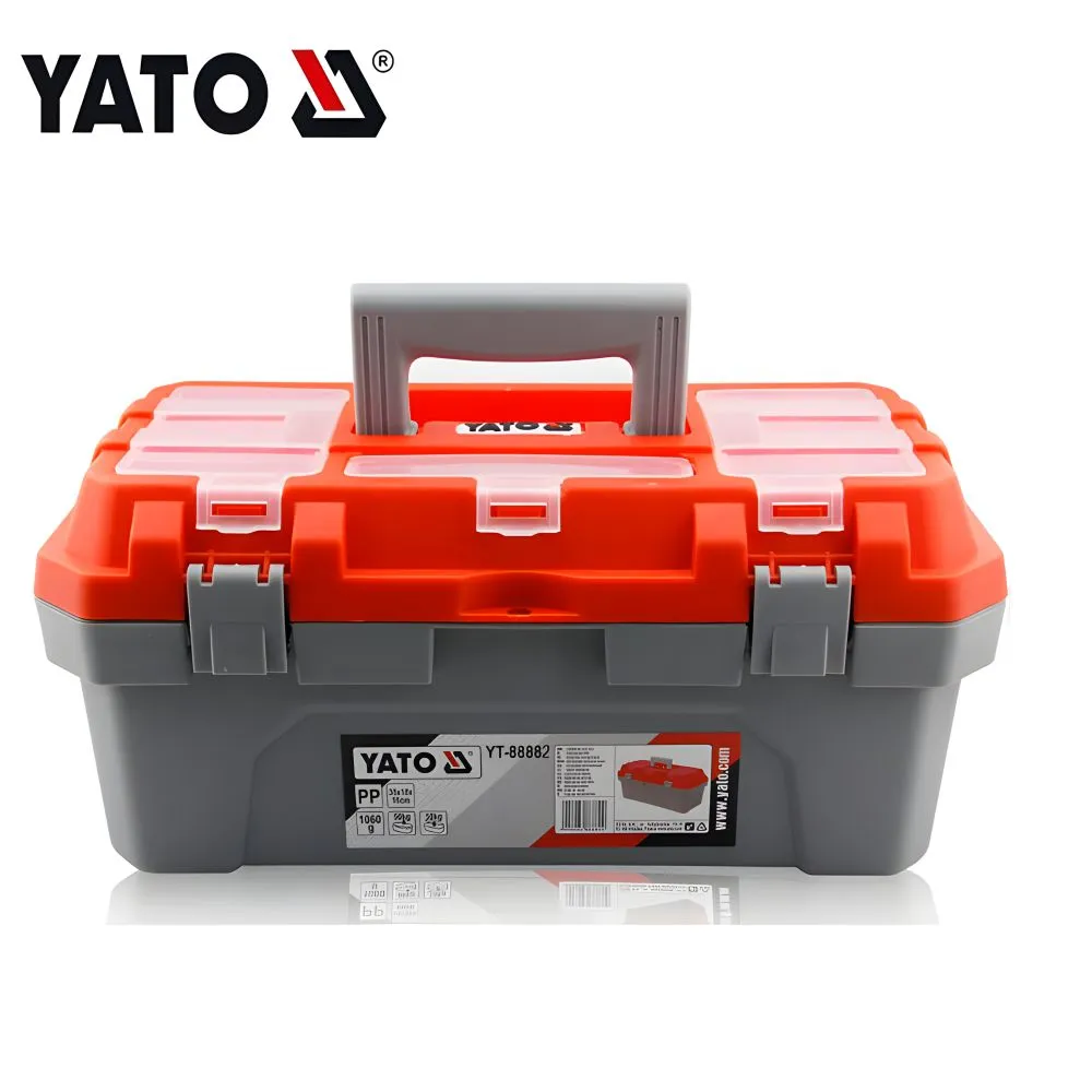 [YT-88882] Caja Herramienta Plastica Tamaño L 427X230X210 (YT-88882)