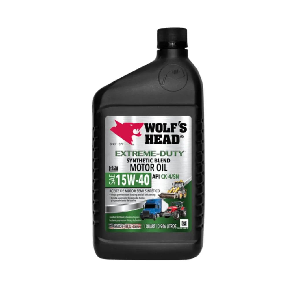 [836-99106-56] Aceite Wolfs 15W40 CK4 Syn Blend 1/4 (836-99106-56)