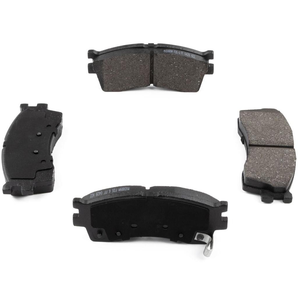 [MXD889M] Past. Freno Semimetalica Kia Rio 02/05 (D889/MD889) (MXD889M)