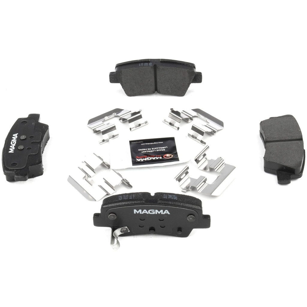 [PMD1544C] Past. Freno Metalica Tra Kia Hyundai Elantra/accent 11/15 Ssangyong (D1544/D1813) (PMD1544C)