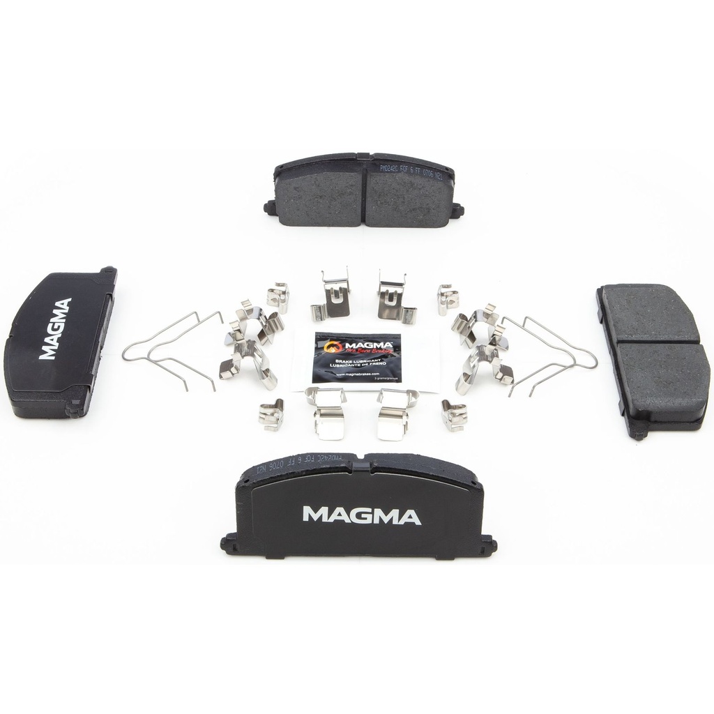 [PMD242C] Past. Freno Ceramica Toyota Corolla Camry Celica Paseo Tercel 1C, 2C (CD242) (PMD242C)