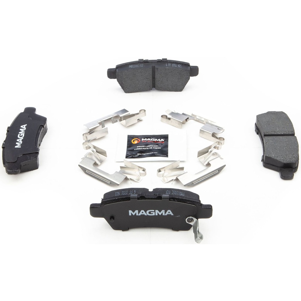 Past. Freno Cerámica Tra Nissan Pathfinder R51 4.0 05/12 (D1101/MD1101) (PMD1101C)