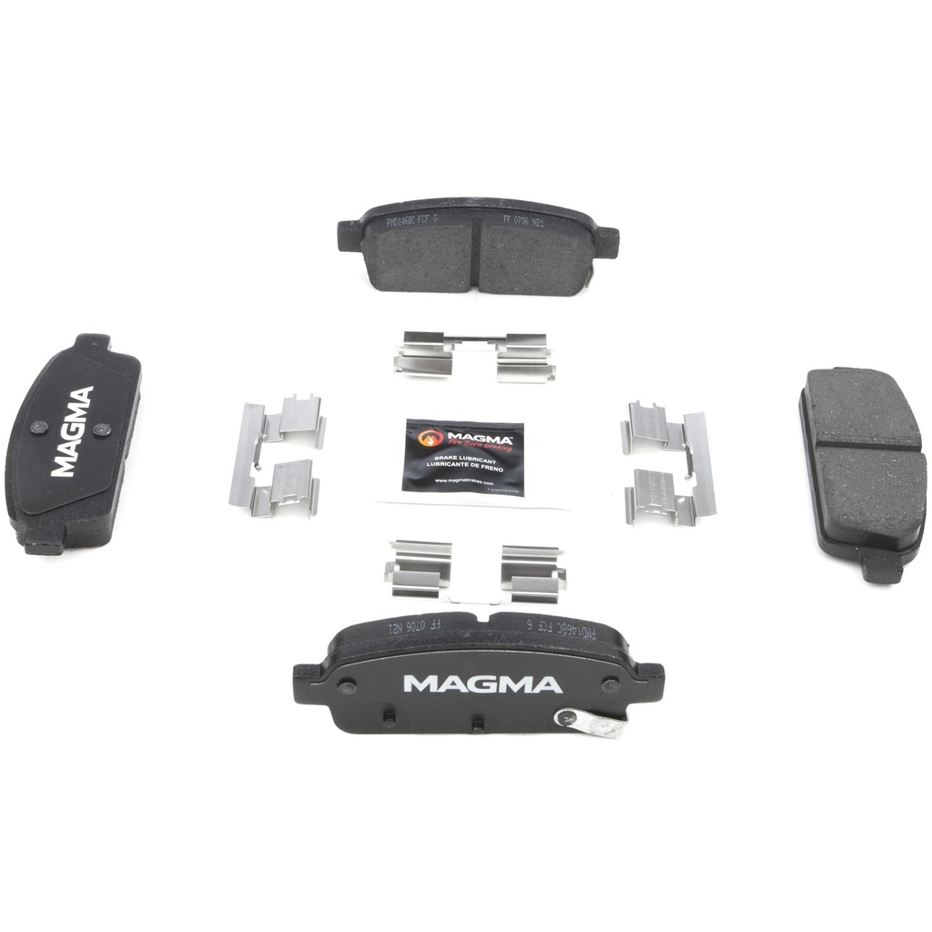 Past. Freno Metalica Tras Chevrolet Cruze 2010 Post (D1468/MD1468) (PMD1468C)