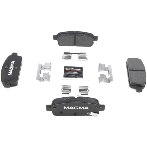 Past. Freno Metalica Tras Chevrolet Cruze 2010 Post (D1468/MD1468) (PMD1468C)