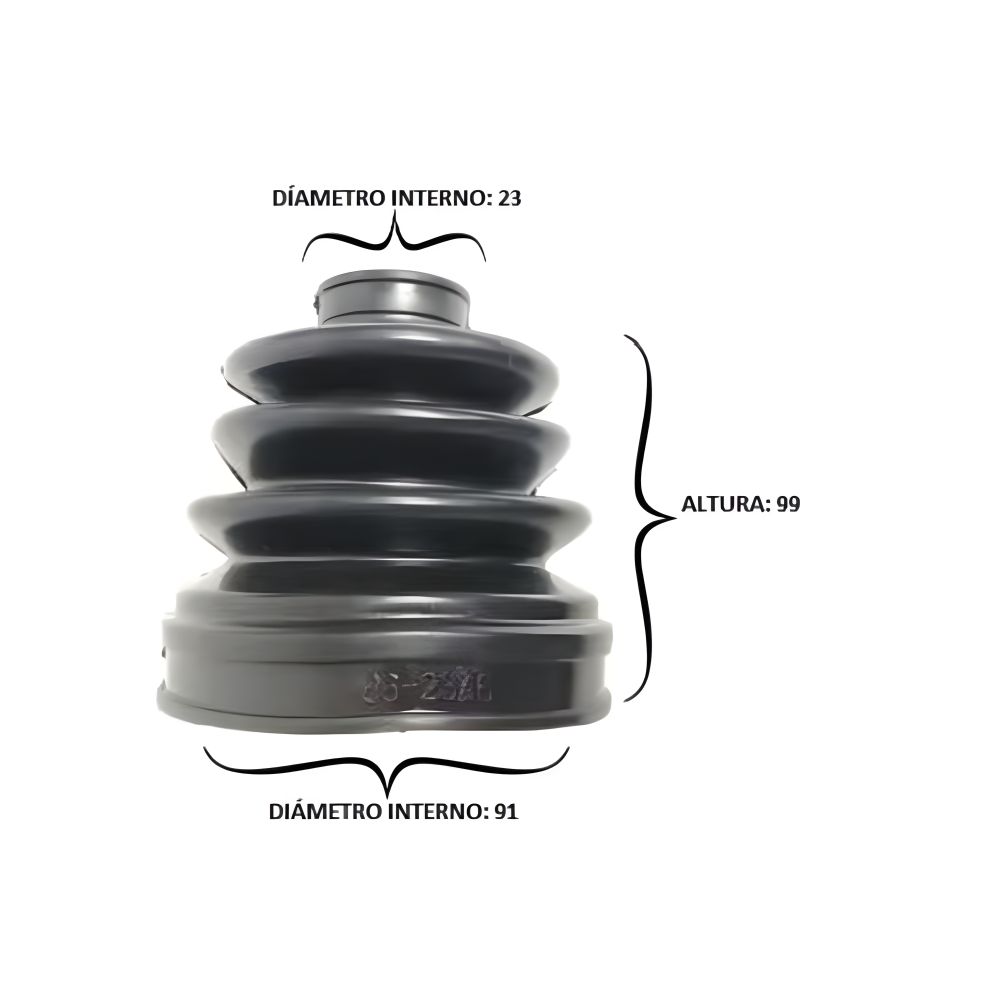 Bota Eje 23X91X99 (BT-122)