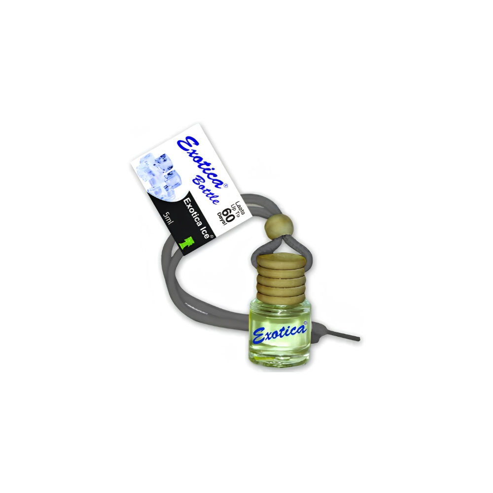 Desodorante Mini Botella Hielo Negro Exotica (EBOT36-ICE)