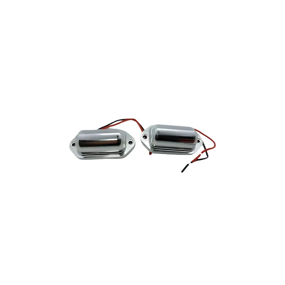 Luz Placa 12V LED Cromada 1 9/16X1 1/4X 2 (C1LL0014)