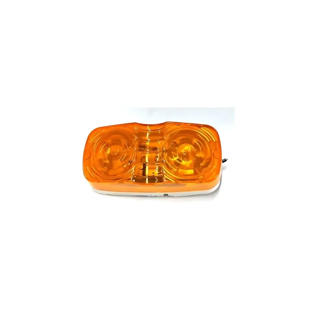 Farol Carroceria Tipo Anteojo Ambar 2X4 (C1ML0467)