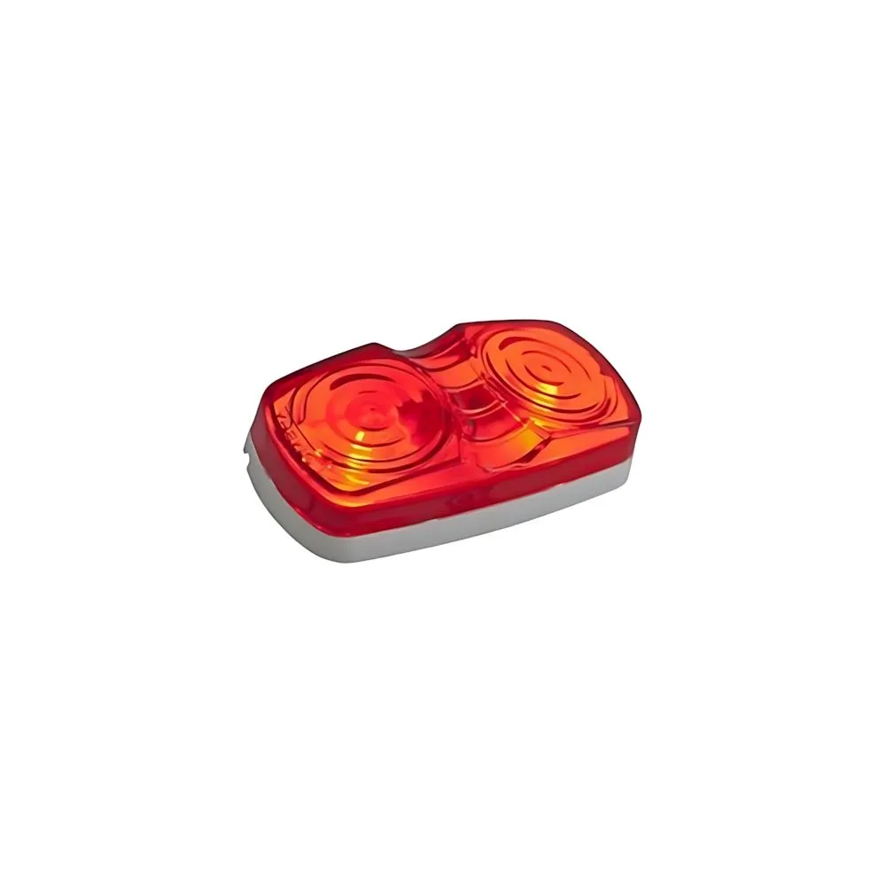 Farol Carroceria Tipo Anteojo Rojo 2X4 (C1ML0468)