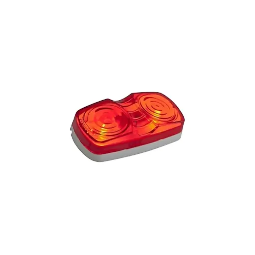 Farol Carroceria Tipo Anteojo Rojo 2X4 (C1ML0468)
