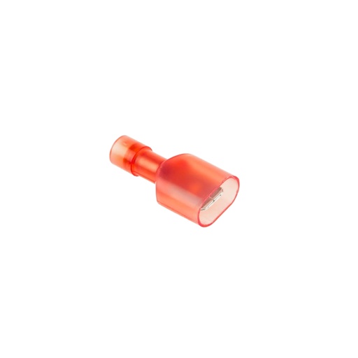 Terminal Eléctrica Macho Forro Rojo (MDFN1-250)