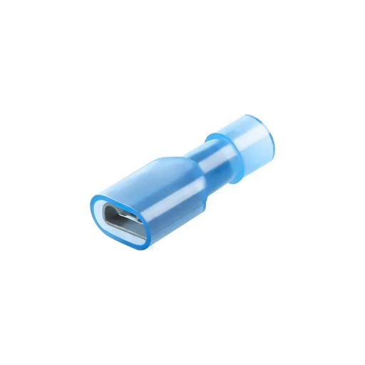 Terminal Eléctrica Macho Forro Azul (MDFN2-250)