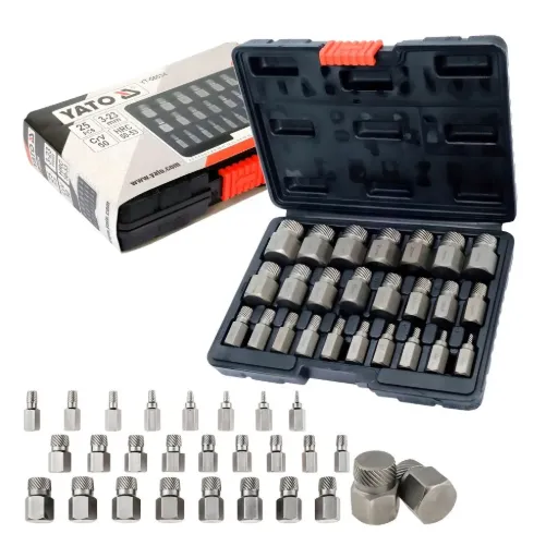 Juego de Extractor de Tornillos 25 Pz (YT-06034)