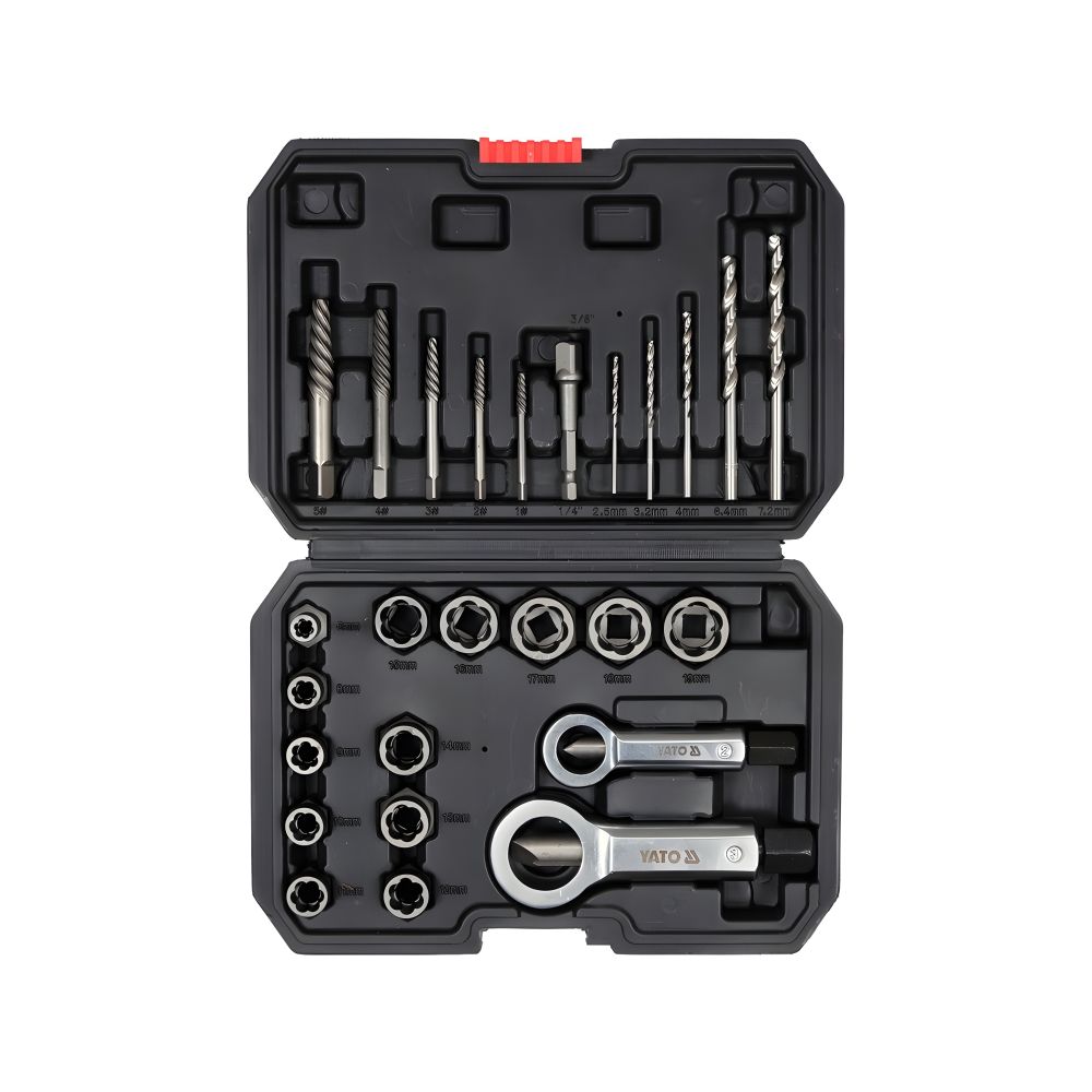 Juego Extractor de Tornillos 3/8 26PCS (YT-06037)