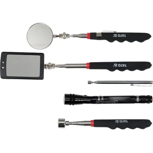 Kit Herramientas Telescopica Espejo-iman 5PCS (YT-06622)