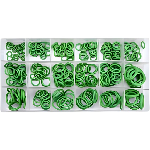 Caja O-ring Verde(inyectores) 270PCS (YT-06879)