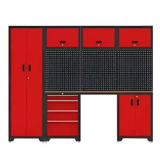Mesa de Trabajo con 2 Armarios 5 Gavetas 3 Despensas (YT-08901ZH)