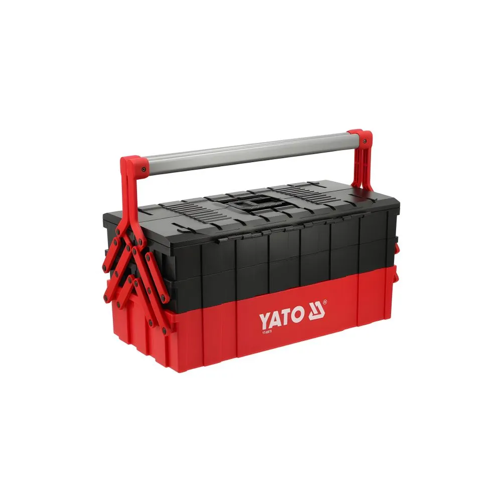 Caja de Herramientas Plegable con Cinco Depositos (YT-08978)