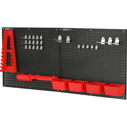Organizador Herramientas D/pared 34 Pcs 58X48X8 (cm) (YT-08980)
