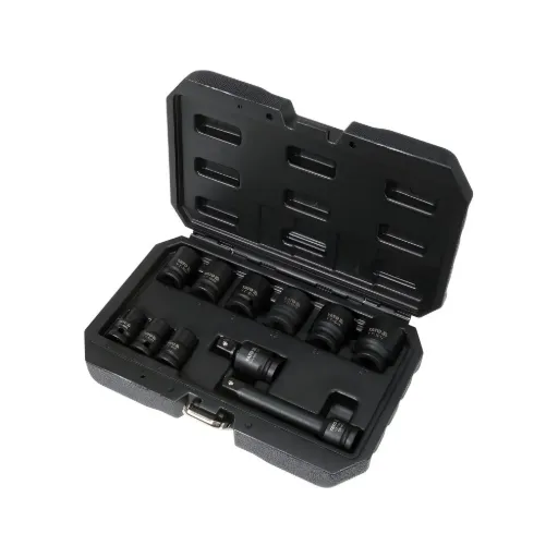 Juego de Cubos de Impacto 1/2 10-27MM 11PZ (YT-10255)