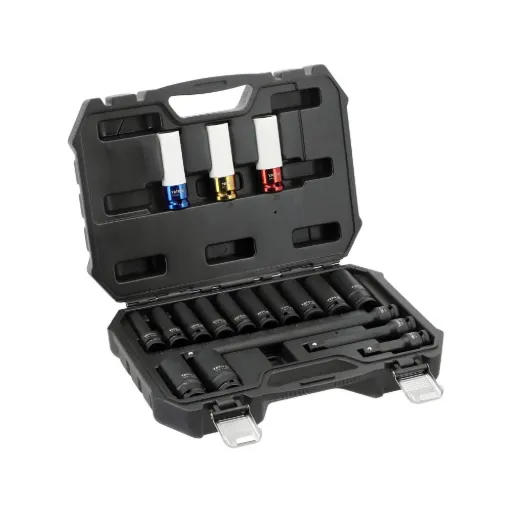 Juego de Cubos Impacto 1/2 10-24MM 18PCS (YT-10566)