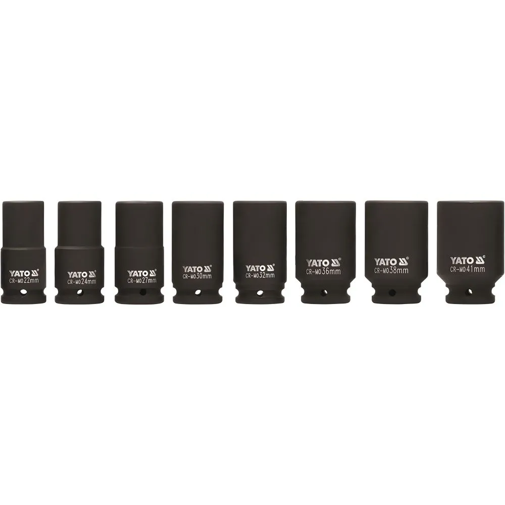 Juego Cubos Impacto 3/4 22-41MM 8PCS (YT-1155)