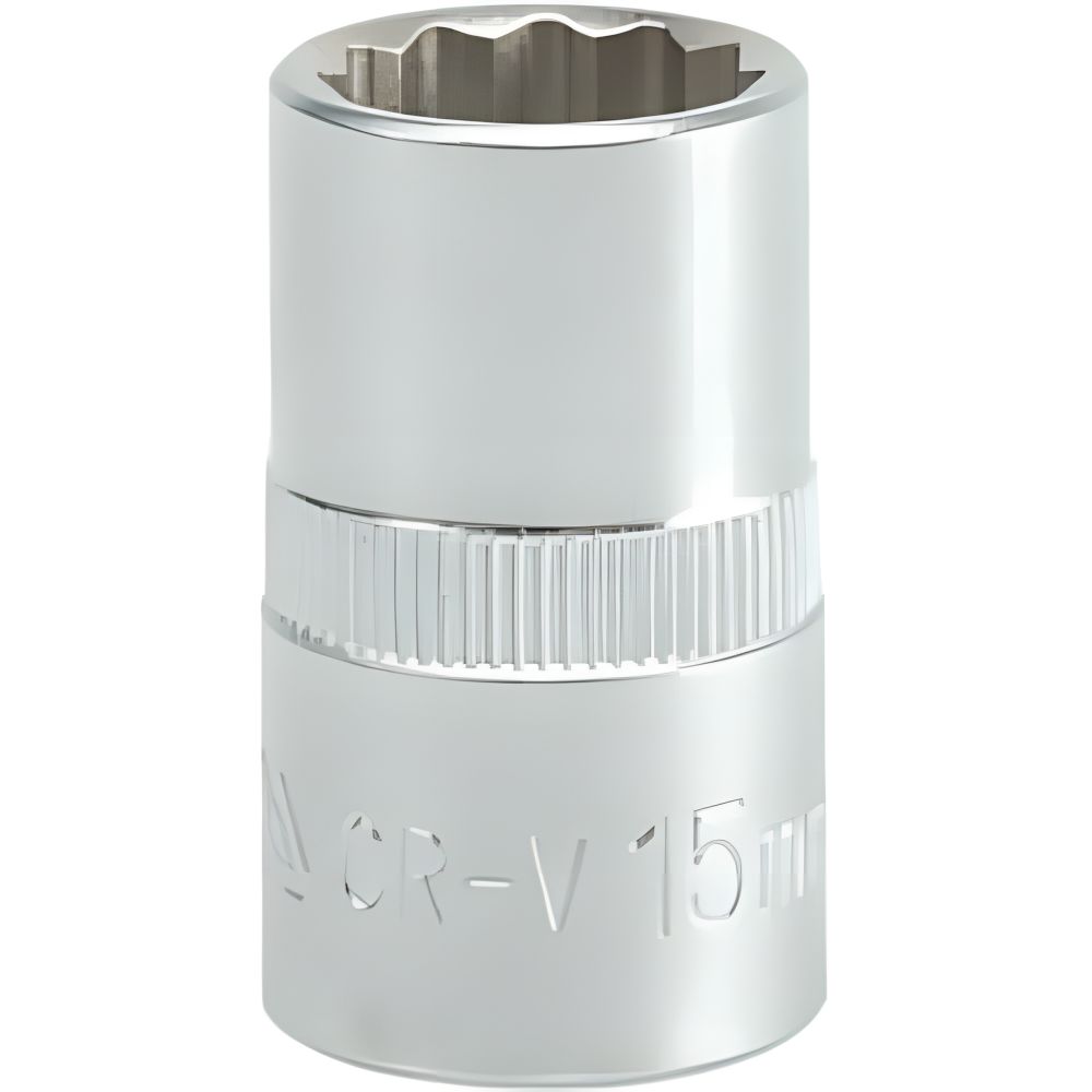 Cubo Bihexagonal Corto 15MM 1/2 12PT (YT-1277)