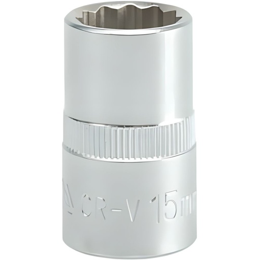 Cubo Bihexagonal Corto 15MM 1/2 12PT (YT-1277)