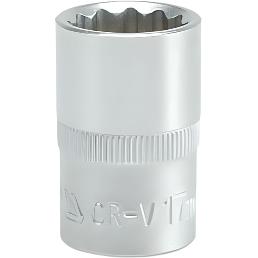 Cubo Bihexagonal Corto 17MM 1/2 12PT (YT-1279)