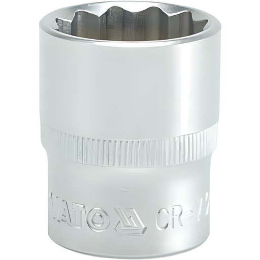 Cubo Bihexagonal Corto 23MM 1/2 12PT (YT-1285)