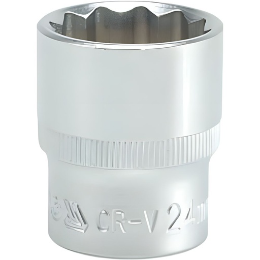 Cubo Bihexagonal Corto 24MM 1/2 12PT (YT-1286)