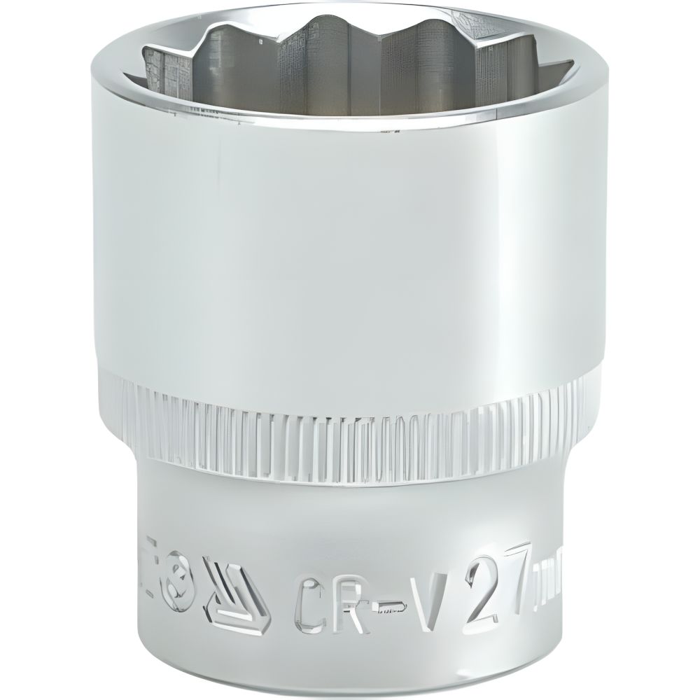 Cubo Bihexagonal Corto 27MM 1/2 12PT (YT-1289)