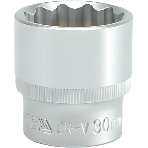 Cubo Bihexagonal Corto 30MM 1/2 12PT (YT-1291)