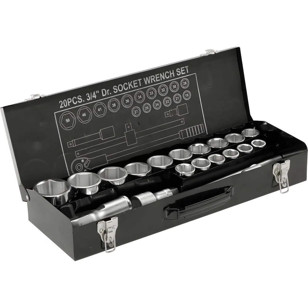 Juego de Cubos 3/4 con Ratch 20PZ (YT-1335)