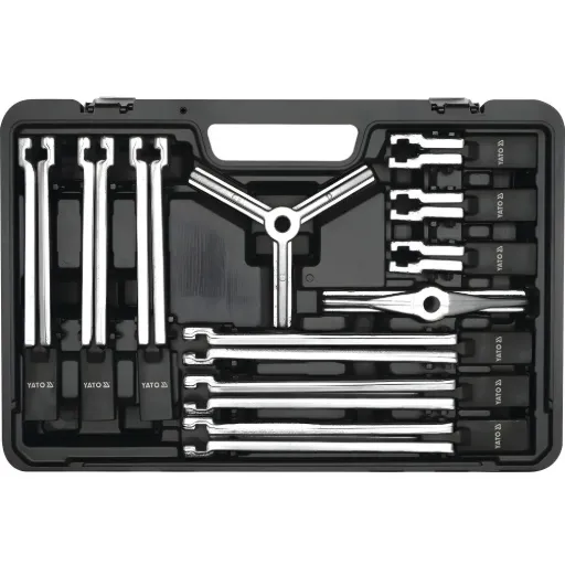 Juego Extractor de Engranajes y Rodamientos 2 y 3 Brazos 12PCS (YT-25105)