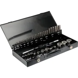 Juego de Machos y Tarraja M3-M20 56PCS (YT-2979)