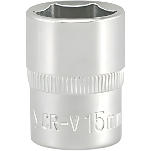 Cubo Hexagonal 15MM 3/8 6P Crv (YT-3810)