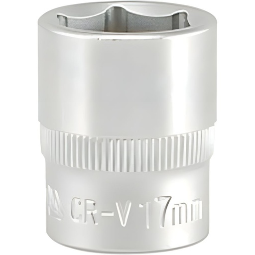 Cubo Hexagonal 17MM 3/8 6P Crv (YT-3812)